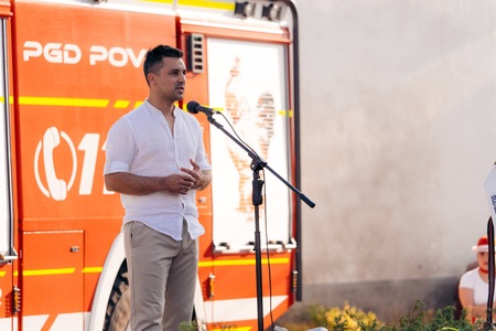 Slovesnost ob 40 letnici PGD Povir; Foto: Marko Pleterski